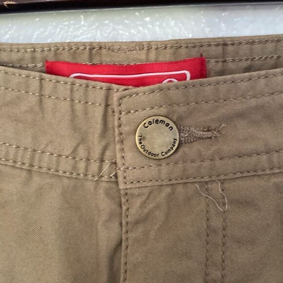 NWT Coleman tan fleece-lined work pants, 34W 30L - Picture 3 of 8